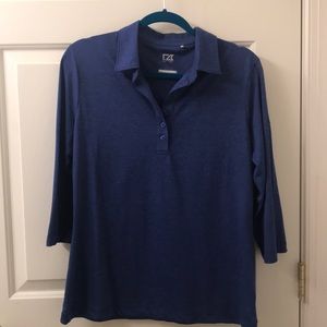 Cutter and Buck 3/4 shirt